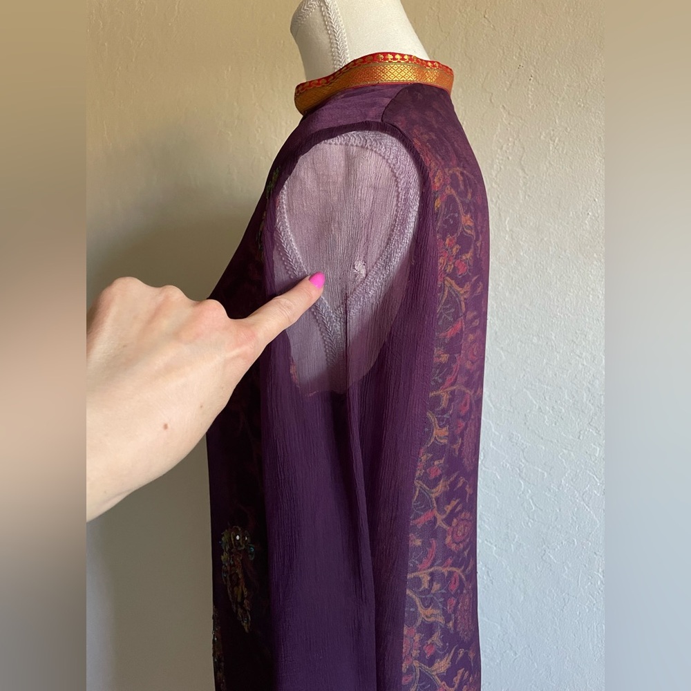 Silk Indian tunic - Picture 14 of 14